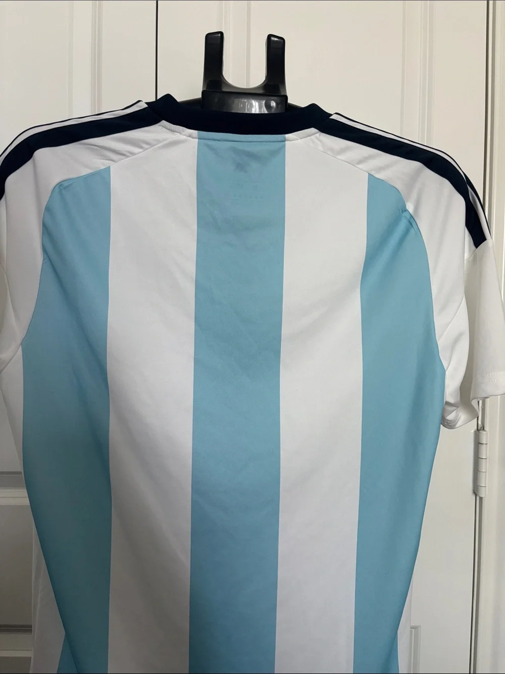 adidas Kids Soccer Jersey - Sky Blue, White & Gold Accents